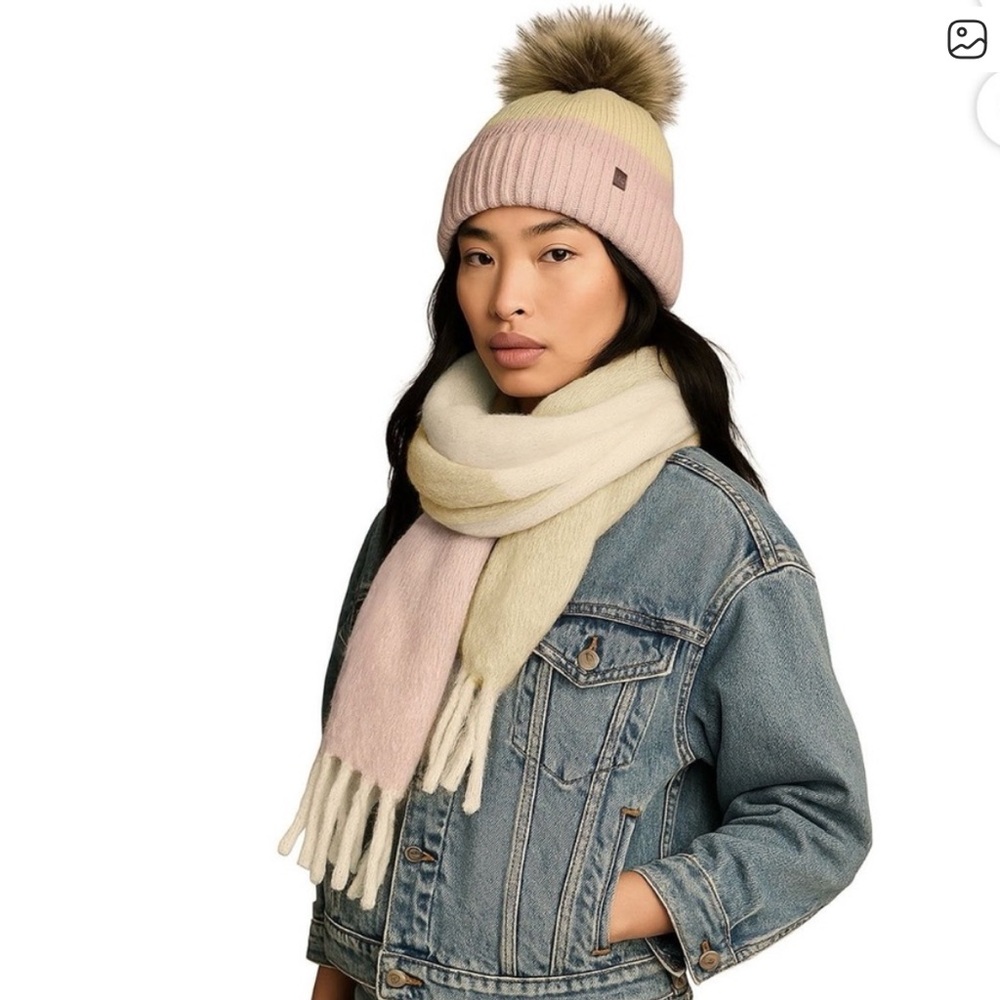 Lucky Brand Scarf and Hat Set
